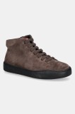 Camper sneakers din piele intoarsă Peu Touring culoarea maro, K400422-022