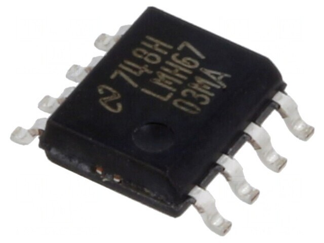 Amplificator Operațional 1,2GHz SO8 &plusmn;4&divide;6VDC