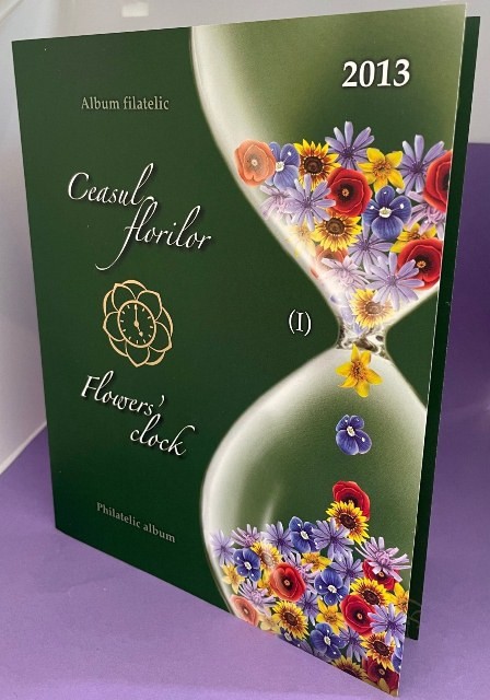 ROMANIA 2013 - LP 1966a, album filatelic - CEASUL FLORILOR ( I )