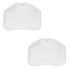Pernuțe Metatarsiene din Silicon, Set 2 Bucăți, Alb