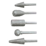 Capete minifreza pentru lemn, set 5 piese pentru sculptare si finisare