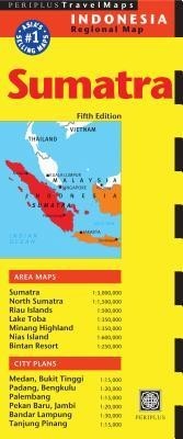 Sumatra &amp;amp; Medan Travel Map Fifth Edition foto