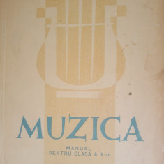 Muzica, manual pentru clasa a X a. elemente de istoria muzicii - A. Sachelarie