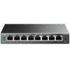 Switch Easy Smart, 4 porturi PoE RJ45 Gigabit, 4 porturi RJ45 Gigabit, Managed - TP-Link TL-SG108PE