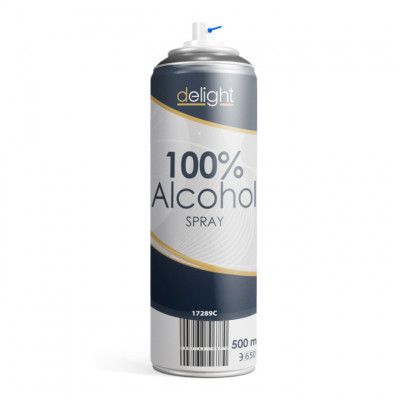 Spray Alcool 100%, 92% Alcool etilic, 2% alcool izopropilic,1% tert-butanol,1% benzoat de denatoniu, gaz de antrenare, 500 ml foto