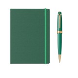 Pix Cross Bailey verde cu agenda A5