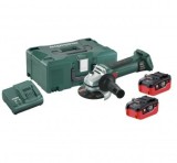 Polizor unghiular cu acumulator 18V, 125mm, Metabo W 18 LTX QUICK, 4Ah