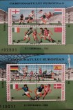 BC5, Romania 1988, 2 blocuri sport, fotbal