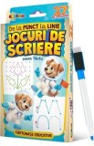 De la punct la linie: Jocuri de scriere. 27 de cartonase educative - Inesa Tautu