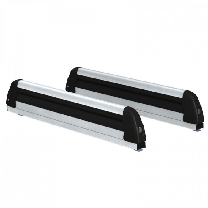 Suport ski/snowboard Fabbri Aluski Extensibil cu prindere pe bare transversale, 4 perechi ski / 2 snowboard