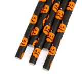 Paie de hartie - Halloween - 197 x 6 mm - 25 bucati pachet