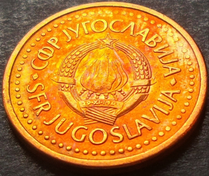 Moneda 50 PARA - RSF YUGOSLAVIA, anul 1982 *cod 3296 B = patina frumoasa