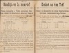 A421 Reclamă pentru &icirc;nscriere &icirc;n Vechea Asociațiune Funebrală Rom&acirc;nă din Timișoara, secol al XIX-lea