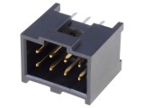 Soclu dreptunghiular tată C-Grid III 2,54mm 8 PIN THT aurit, MOLEX