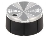 Buton rotativ aluminiu cu indicator &Oslash;6mm