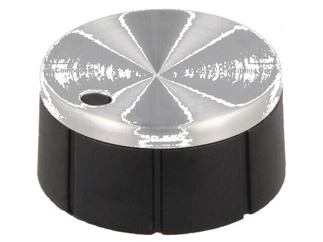 Buton rotativ aluminiu cu indicator &Oslash;6mm