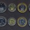 KENYA █ SET COMPLET DE MONEDE █ 50+50 Cents +1+5+10+20+40 Shillings █ UNC