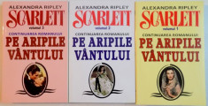 SCARLETT , CONTINUAREA ROMANULUI PE ARIPILE VANTULUI , VOL. I - III de ALEXANDRA RIPLEY , 2013 foto