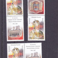 2007 LP 1775 IN MEMORIA PARINTELUI TEOCTIST PATRIARHUL BISERICII ORTODOXE,MNH.