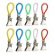 Set C&acirc;rlige Metalice, Clipsuri, Multicolor, 10 Bucăți