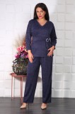 Cumpara ieftin Compleu de ocazie Lurex Bleumarin - 48Marimea, Yves
