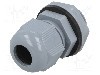 Presetupa poliamida, M12, IP66, IP68, ALPHA WIRE - PMC12 SL080