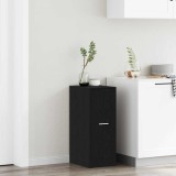 VidaXL Cabinet de Apotecă Stejar negru 30 x 41 x 77.5 cm Lemn compozit