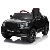 Masinuta electrica 4x4 pentru copii, Bentley Bentayga S, 120W, 12V, echipare premium, neagra