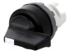 Comutator Rotativ 22mm Negru 3 Poziții