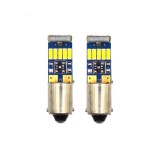 Set 2 Becuri Auto LED Canbus 15 SMD, 12V, 6500K, Lumini Interior, Portiere, Plafon, Portbagaj, Numar