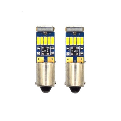 Set 2 x Becuri auto LED, Canbus, 15 SMD, 12V foto