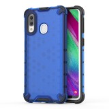 Husa SAMSUNG Galaxy A40 - Gel TPU Honeycomb Armor (Albastru)