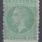 ROMANIA 1879/1880 LP 40 c CAROL I EMISIUNEA A II-a BUCURESTI 5 BANI LIPSA GUMA