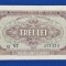 Bancnota 3 lei 1952, seria g.42 473433 - stare foarte bună