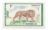 Congo - Animale salbatice, 1972 - 1 FCFA, neobliterat