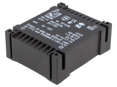 Transformator &amp;icirc;ncapsulat 14VA, 15V foto