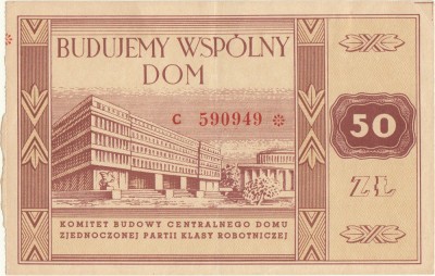 1948, 50 złotych (Lucow 1347) - Polonia! foto