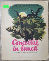 Concertul in lunca - Vasile Alecsandri// ilustratii Stefan Constantinescu foto