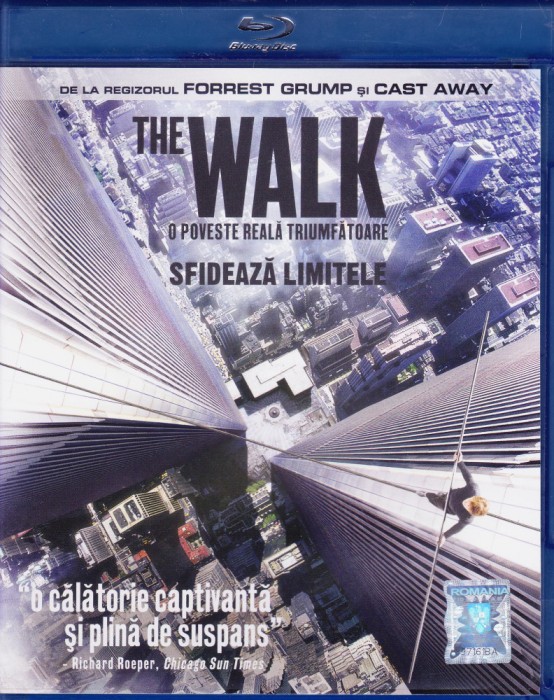 Film Blu Ray: The Walk ( original, sub. romana - vezi descriere )