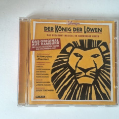 *CD muzica Der Koenig Der Loewen (Disney's The Lion King) German Cast Recording
