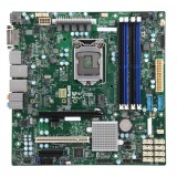 Placa de baza SuperMicro X11SAE-M cu I O Shield, C236, MATX LGA 1151