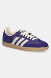 adidas Originals sneakers din piele Samba OG culoarea violet, JI2736