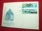 Plic FDC -Scafandri , inot subacvatic 1985 DDR