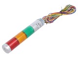 Coloană de Semnalizare LED Roșu/Ambră/Verde