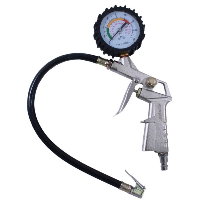 Pistol vulcanizare cu manometru pentru aer comprimat, 16 bar