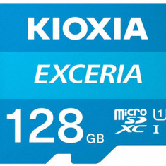 Card de memorie microSDXC Kioxia Exceria (M203) 128GB,UHS I U1+ adaptor, LMEX1L128GG2