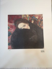 Litografie Gustav Klimt 50X70cm editia TREC foto