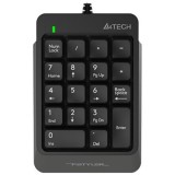 Cumpara ieftin A4TECH Fstyler FK, 13, GR , Tastatura numerica 18 taste, USB, cablu retractabil 70 cm, compact design, grey