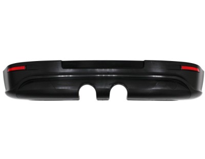 Spoiler bara spate spate VW GOLF V (1K), 10.2003-05.2009 model Hatchback, negru; type R32; cu gauri pentru 2 iesiri simple; TUNING, foto