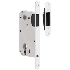 Broască magnetică crom satin 85/50 yala